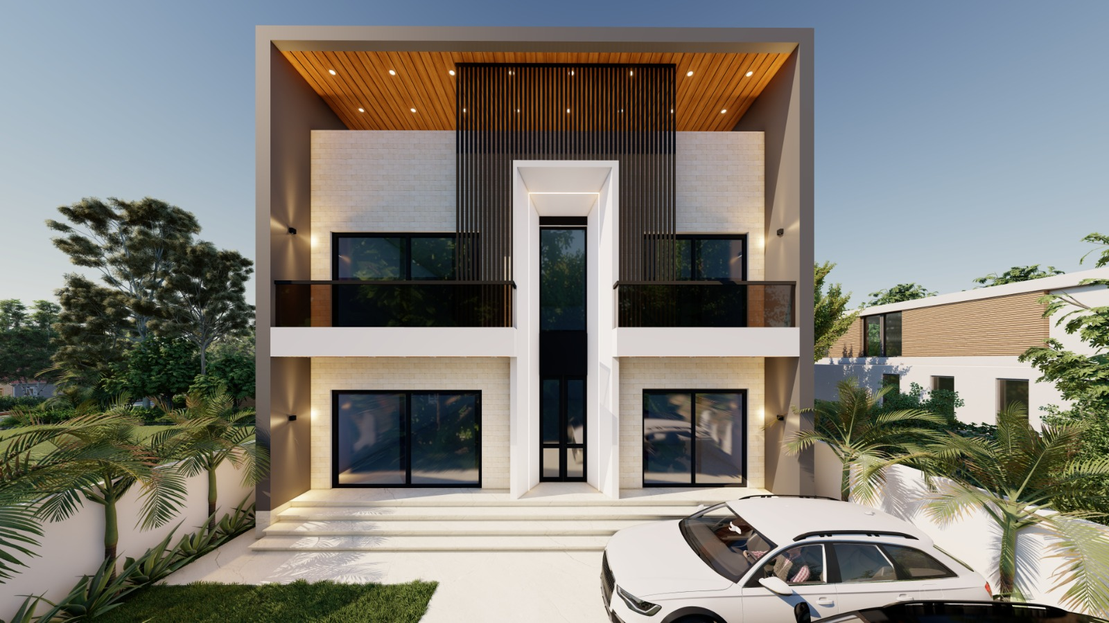 G+4 residential structural frame