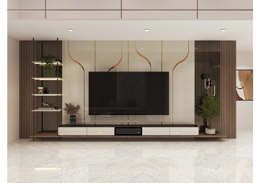 Premium TV Unit & Media Wall